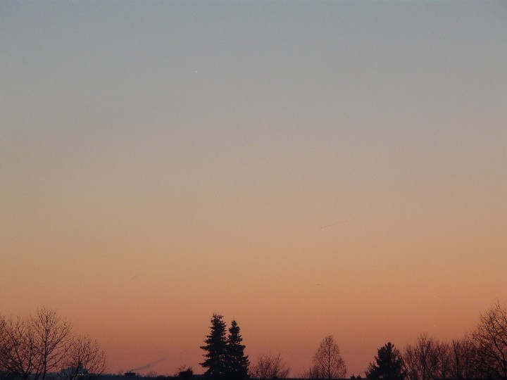 Merkur und Jupiter am 08.01.2009